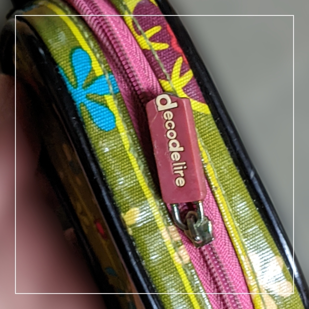 Colorful Vintage French Coin Purse - Picture 4 of 4